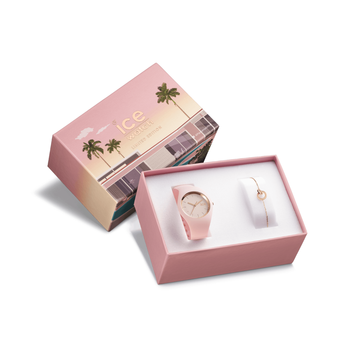 Ice Watch 018496 Gift box ICE Glam Pastel Pink Lady