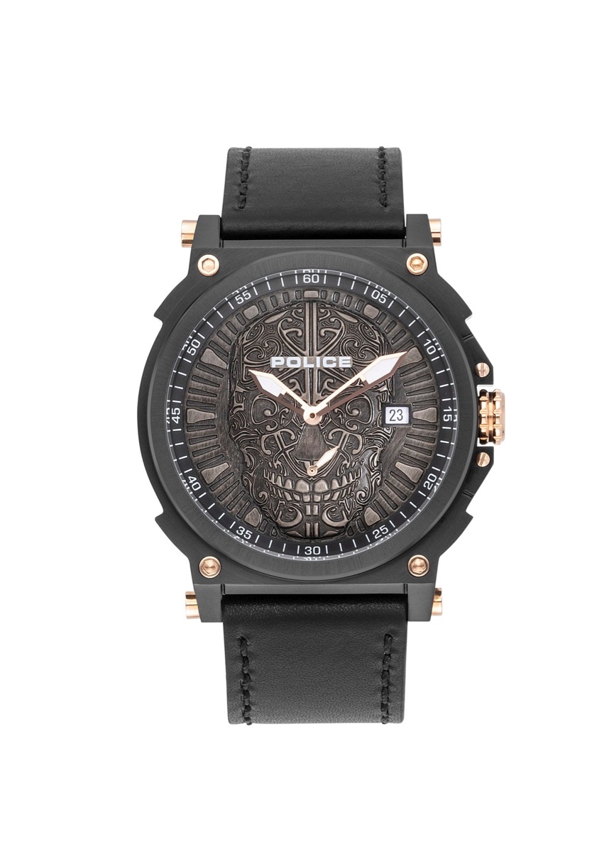 POLICE COMPASS HERRENUHR 48MM 3 ATM