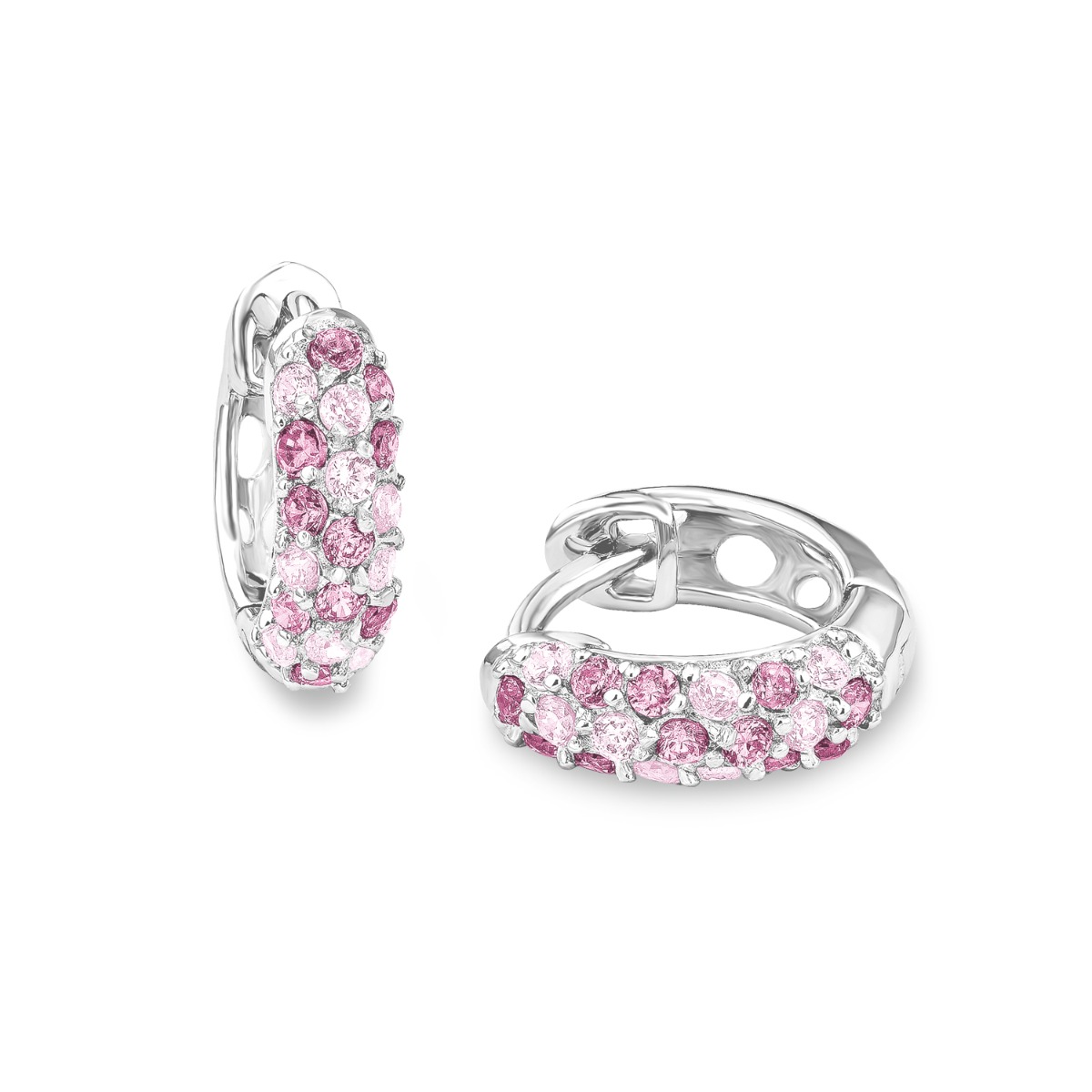 PRINZESSIN LILLIFEE 2016523 Silber-Creolen für Kinder