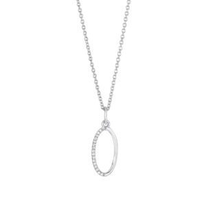 Joanli Nor Damen Halskette Silber Frigg Nor