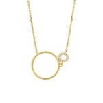 Joanli Nor Damen Halskette DONNANOR Gold