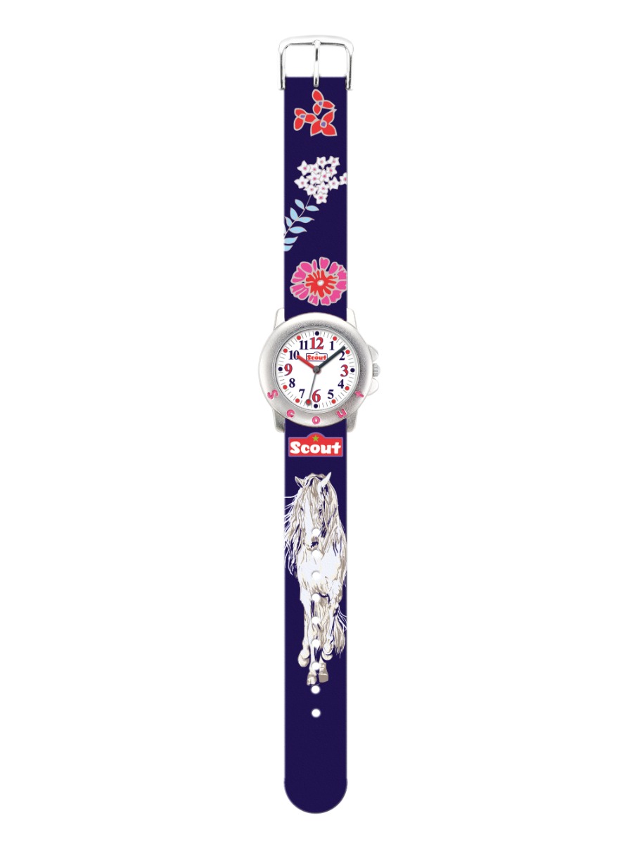 Scout®  Mädchenuhr Star Kids Flower Horses