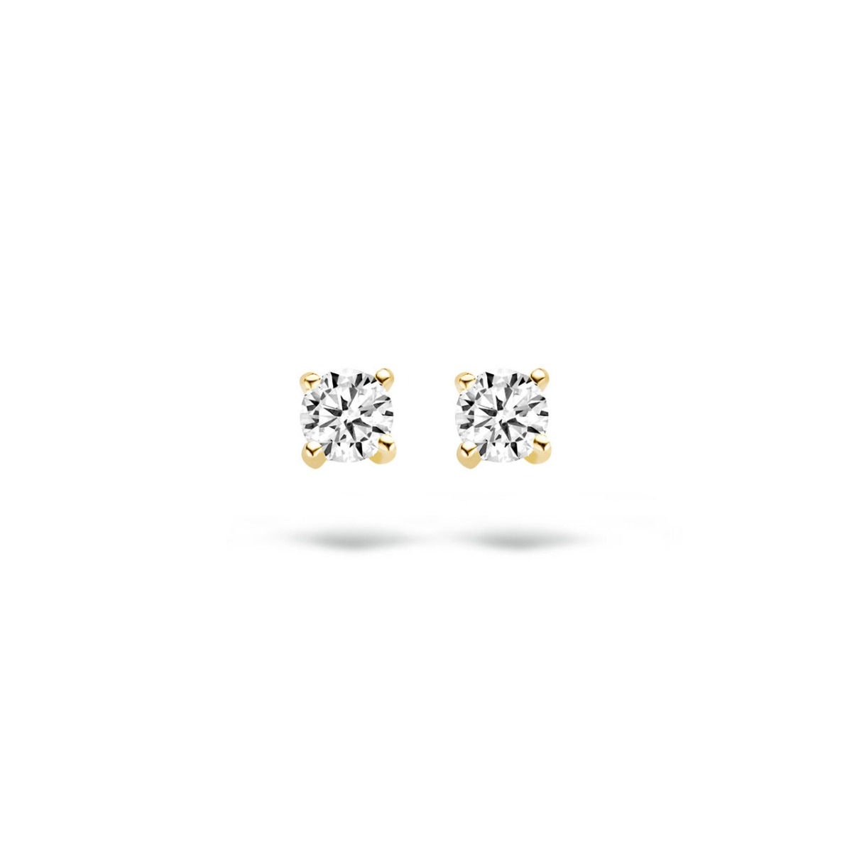 BLUSH Ohrstecker 7128YZI - 585er Gelbgold mit Zirkonia