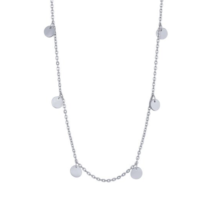  NORDAHL Rhd. Silber Halskette DISC52 5mm