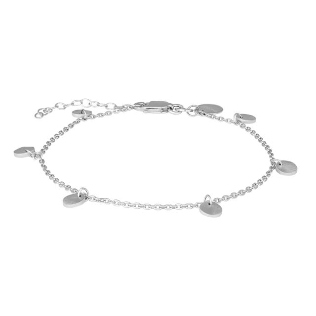  NORDAHL Rhd. Silber Armband DISC52 5mm