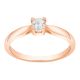 JOANLI NOR SWAROVSKI DAMEN RING AMELIA Rosé