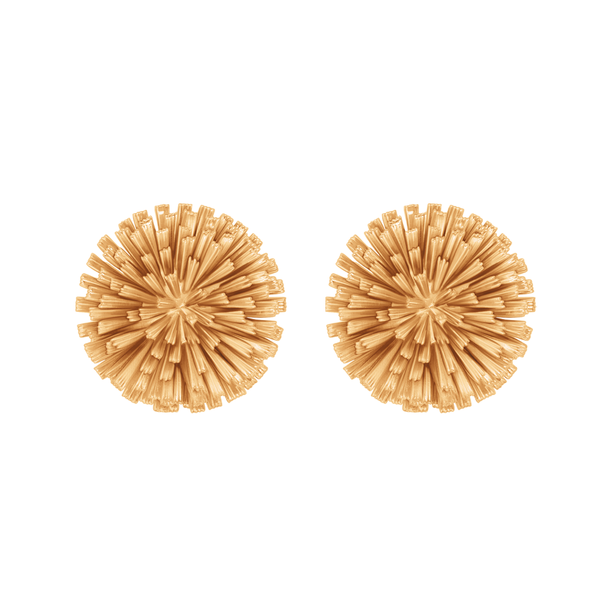 Bloom Ohrstecker 1,6 cm, vergoldet